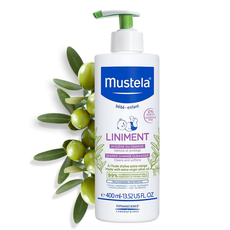 Le liniment de Mustela - Articles bebes bambino cherchell