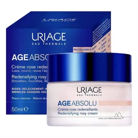 Uriage-Age-Absolu-Creme-Rose-Redensifiante-Nourrissante-Anti-Rides-50ml