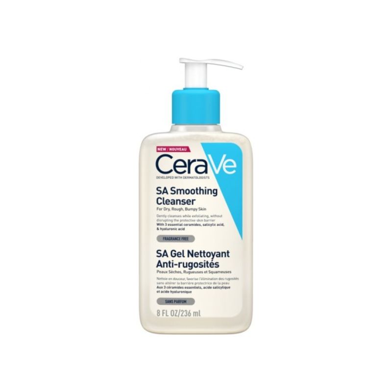CERAVE SA GEL NETTOYANT ANTI-RUGOSITES 236 ML - CeraVe