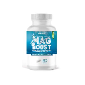 MagBoost Magnésium Bisglycinate – 60 gélules