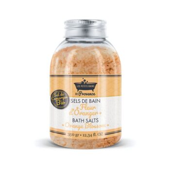 BAIN DE PROVENCE SEL DE BAIN FLEUR D’ORANGE 350GR