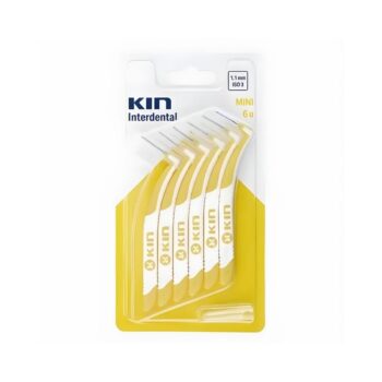 KIN BROSSETTE MINI 1.1MM 5 UNITES (JAUNE)