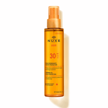 NUXE Sun Huile Bronzante visage et corps SPF50  150ml