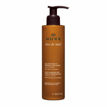 NUXE Rêve de miel Gel nettoyant et démaquillant visage  200ml