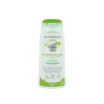 ALPHANOVA BEBE BIO GEL DERMO-NETTOYANT 2EN1 CORPS&CHEVEUX 200ML