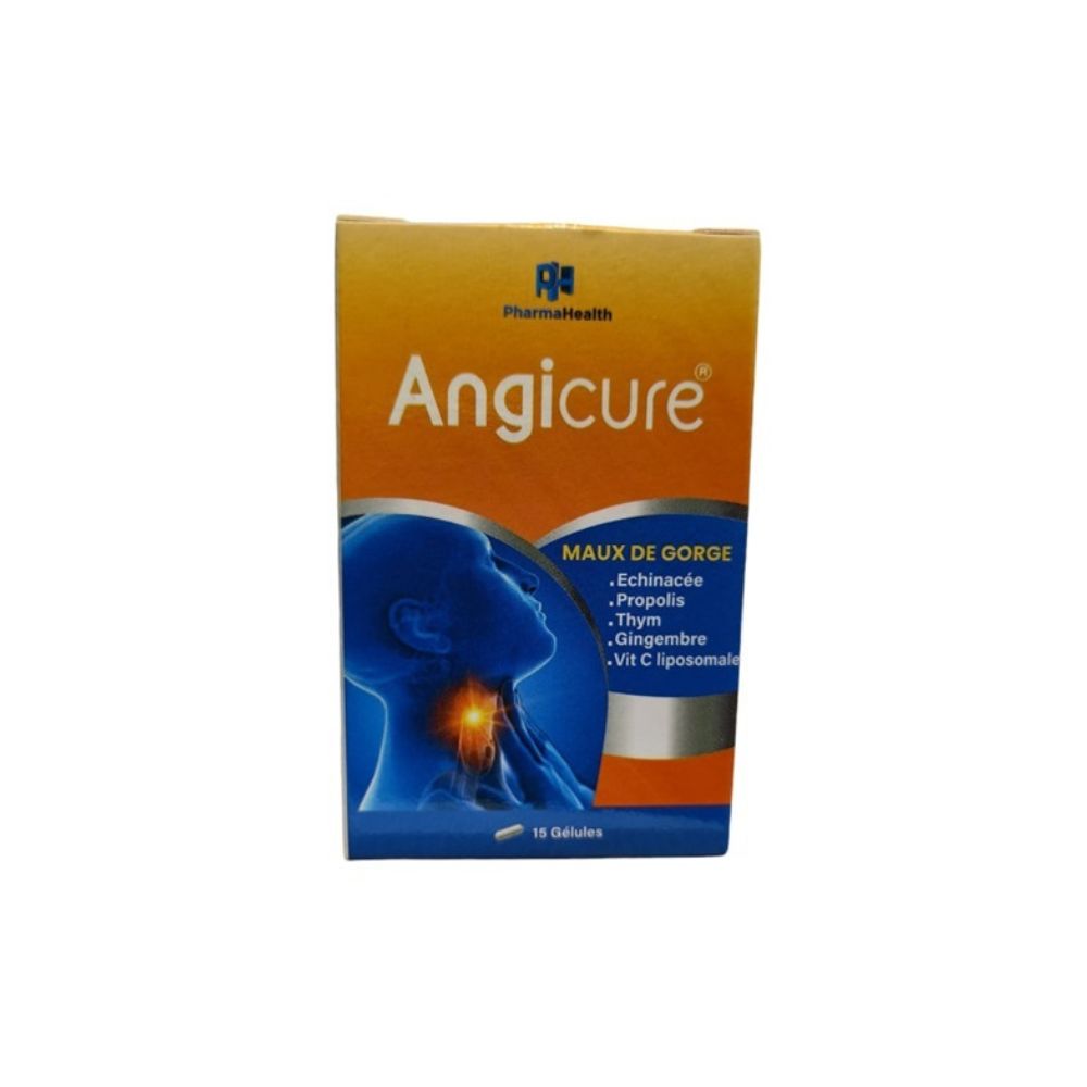 Angicure MAUX DE GORGE 15 GELULES
