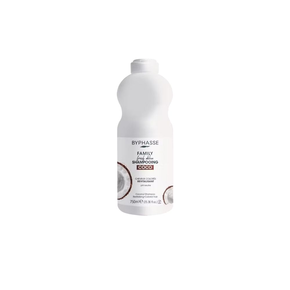 BYPHASSE FAMILY SHAMPOOING COCO CHEVEUX COLORES 750ML