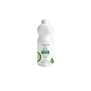 BYPHASSE FAMILY SHAMPOOING THE VERT CITRON VERT CHEVEUX GRAS 750ML
