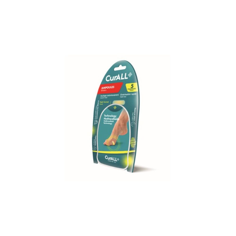 CURALL AMPOULES COTE DU PIEDS B/5