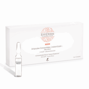 EFFIDERM AMPOULES INSTANT ÉCLAT, 7 AMPOULES