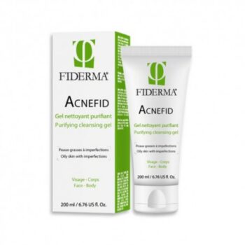FIDERMA ACNEFID Gel nettoyant purifiant peaux grasses, 200ml