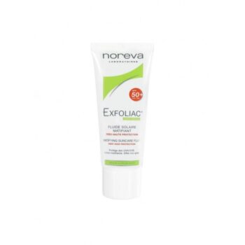 NOREVA EXFOLIAC Fluide solaire matifiant SPF50+  40ml