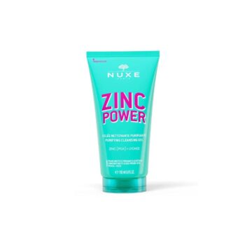 NUXE ZINC POWER GELEE NETTOYANTE PURIFIANTE 150ML