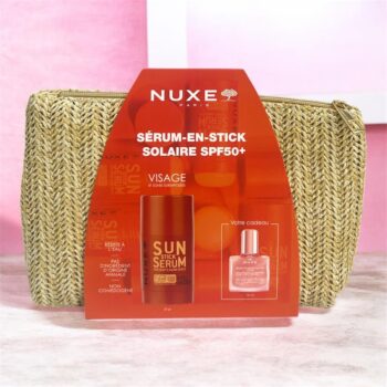 Nuxe trousse sérum en stick solaire spf 50+ + huile prodigieuse